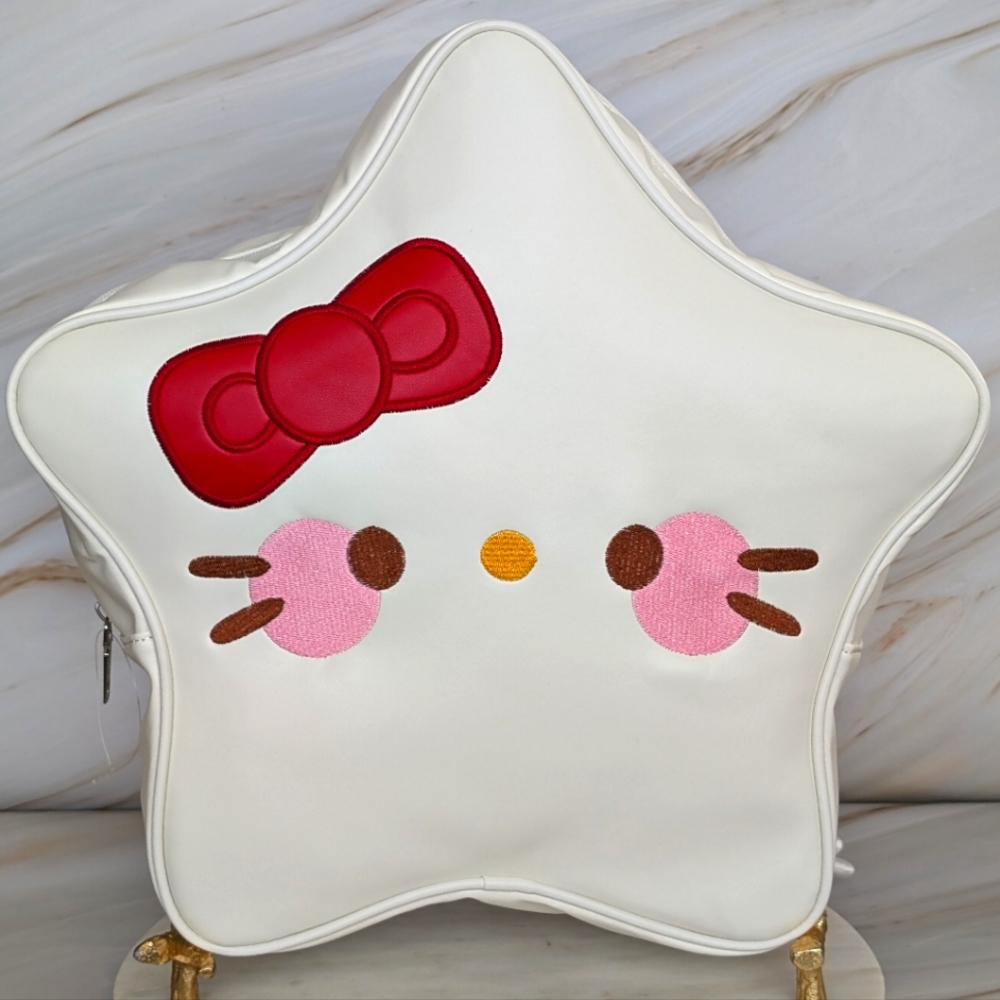NWOT Hello Kitty Star Shaped Backpack